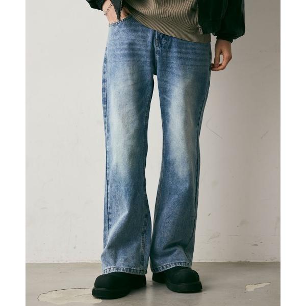 ジーンズ Vintage Like Straight Denim Pants / ビンテージライクス...