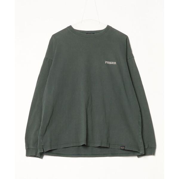 「PENDLETON」 ワンポイント長袖Tシャツ FREE グリーン メンズ