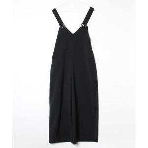 「BLACK BY MOUSSY」 「blkby」オーバーオール 1 ブラック レディース