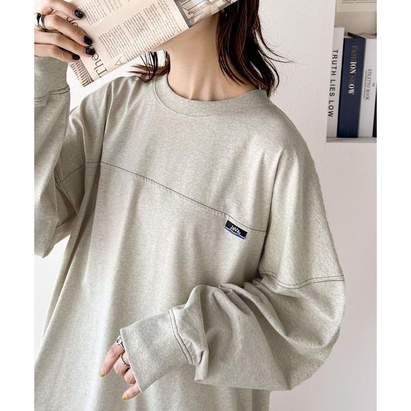 「Java」 長袖カットソー LARGE ベージュ レディース