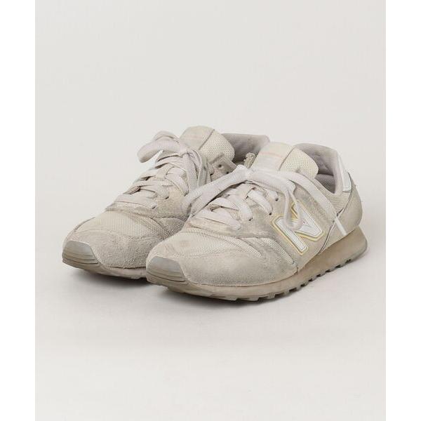 「New Balance」 ローカットスニーカー 23.5cm ホワイト レディース