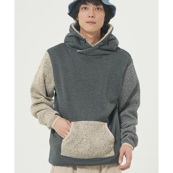 「CORISCO」 プルオーバーパーカー MEDIUM ブルー メンズ