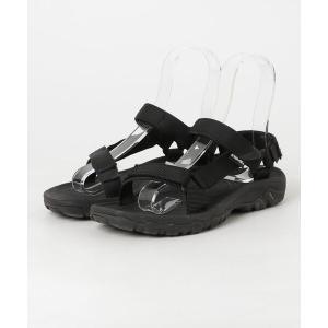 「Teva」 フラットサンダル 24cm ブラック レディース