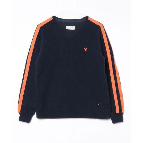 「F.C.R.B.」 長袖ニット L ネイビー メンズ