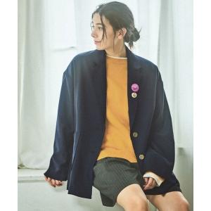 「niko and...」 テーラードジャケット FREE ネイビー レディース