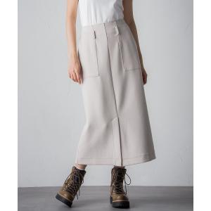 「socolla」 フレアスカート S オフホワイト レディース