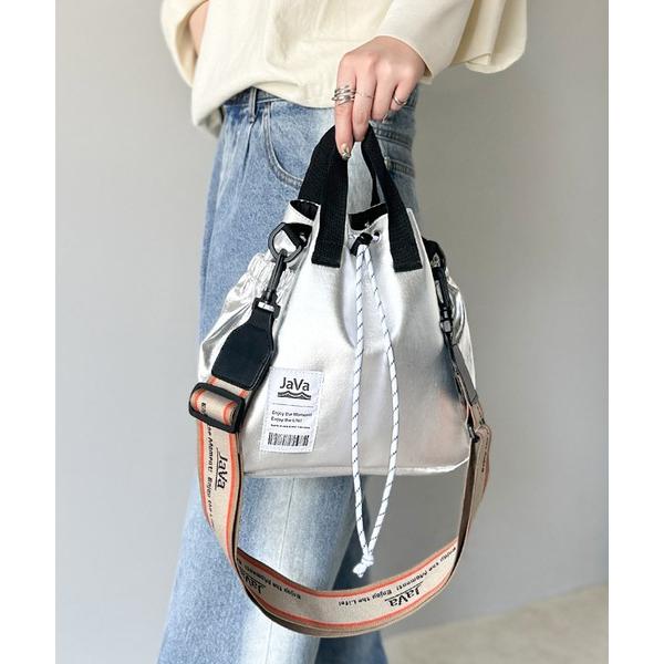 「Java」 2WAYバッグ ONE SIZE シルバー レディース