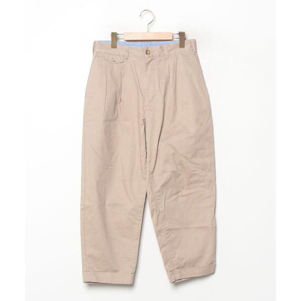 「BEAMS PLUS」 チノパンツ SMALL カーキ メンズ
