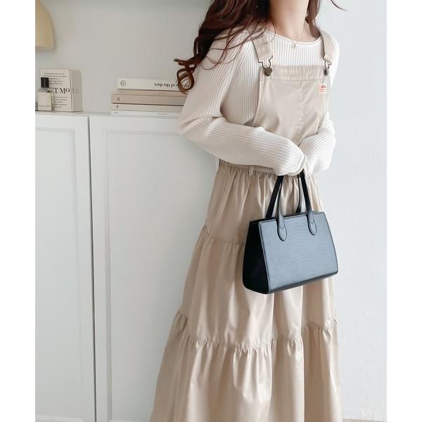 「Java」 サロペットスカート MEDIUM ベージュ レディース