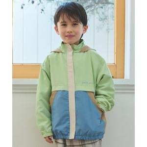 ブルゾン ジャンバー アウター 「撥水加工」配色ウィンブレ キッズ 子供服 男の子