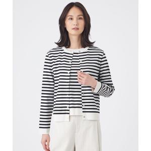 tシャツ 「ウォッシャブル」セーターマシンカーディガン レディース