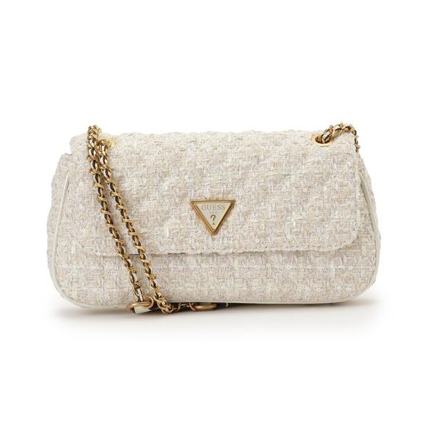 「Guess」 ショルダーバッグ ONE SIZE ホワイト系その他 レディース