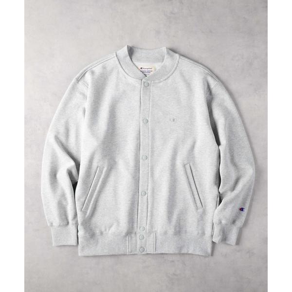 「Champion」 カーディガン M グレー メンズ