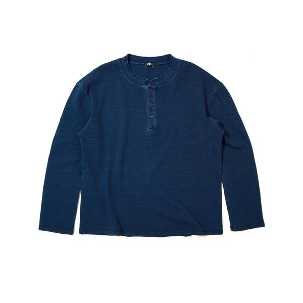 「TMT」 長袖Tシャツ X-LARGE インディゴブルー メンズ