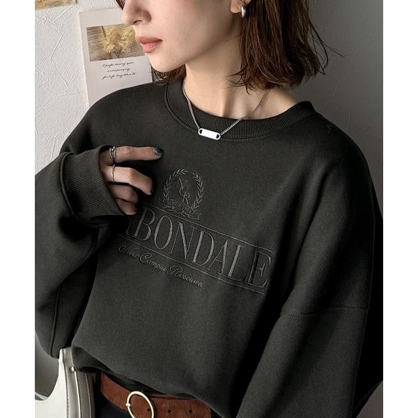 「Java」 スウェットカットソー LARGE チャコール レディース