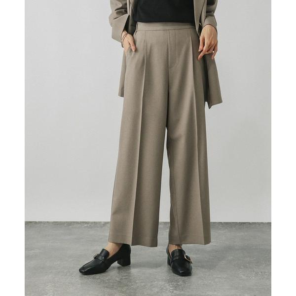 「GLOBAL WORK」 スラックス SMALL グレイッシュベージュ レディース