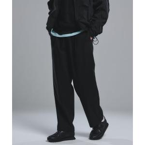 ワイドパンツ パンツ リネンミックス W4 ワイド イージーパンツ -ストレッチ- メンズ｜ZOZOTOWN Yahoo!店