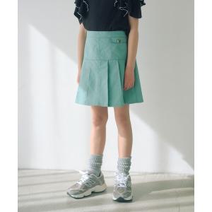 スカート ツイルプリーツ キュロット スカート / キッズ 100cm-160cm キッズ 子供服 女の子