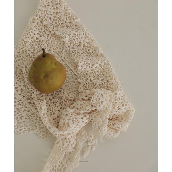 ストール マフラー クロシェレーススカーフ レディース