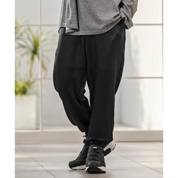 パンツ mp14752-サテンライクドレープリブパンツ(26048CMY) メンズ