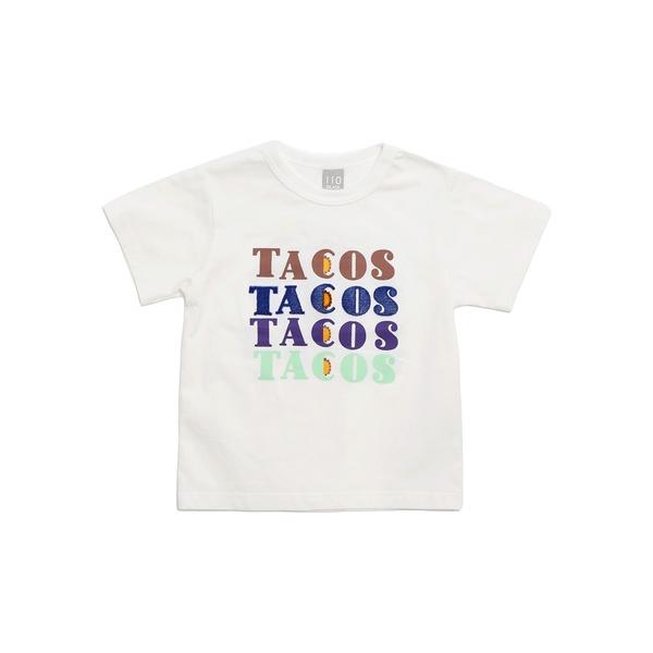 tシャツ TACOS！バックプリント半袖Tシャツ キッズ 子供服 男の子 女の子