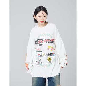 tシャツ 「8」「it」「Little Sunny Bite」sponsor thermal long tee レディース メンズ