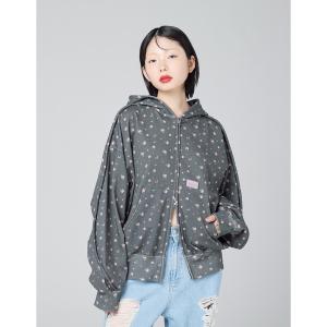 パーカー /Little Sunny Bite/floral hoodie レディース