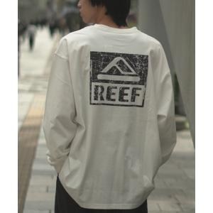 tシャツ REEF BOX LOGO LS T バックプリント ロンT 「2026年春夏モデル」 メンズ