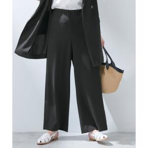 パンツ 「さらに軽く軽快！／着る日傘」イージーワイドパンツ レディース