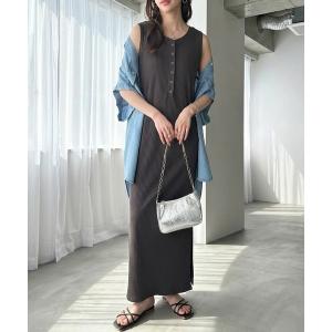 ワンピース 全骨格対応！前後２ＷＡＹ細見えヘンリーネックタンクワンピース｜ZOZOTOWN Yahoo!店