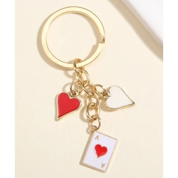 キーホルダー トランプキーホルダー キーリング(BDS)