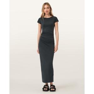 ワンピース 半袖 KATARINA SHORT SLEEVE SLIM FIT MAXI DRESS | KATARINA 半袖 スリム フィット マキシ ドレス・ワンピース