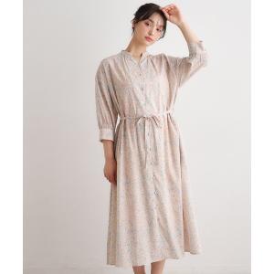 ワンピース 「洗える／同柄アイテムあり」ハービー フィールド柄ワンピース