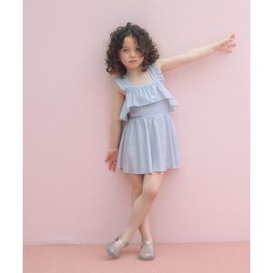 水着 コバナガラ スイム ワンピース / 水着 / キッズ 100cm-130cm キッズ 子供 女の子