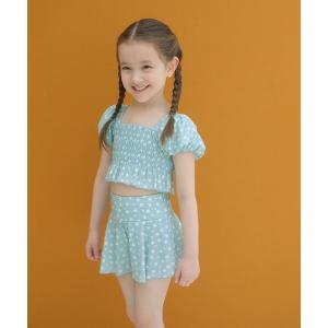 水着 コバナガラ タンキニ / 水着 / キッズ 100cm-130cm キッズ 子供 女の子