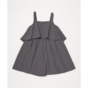 uvカット サロペット オーバーオール ラッフルサロペット/ キッズ 140cm-150cm キッズ 子供服 女の子｜ZOZOTOWN Yahoo!店