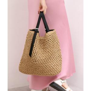 かごバッグ カゴバッグ カシュカシュ cachecache / ベルトハンドル地柄編みトート カゴバッグ｜ZOZOTOWN Yahoo!店