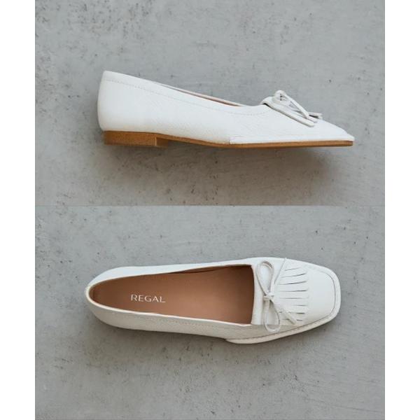 スリッポン リーガル レディース F85R キルトフラットシューズ レディース