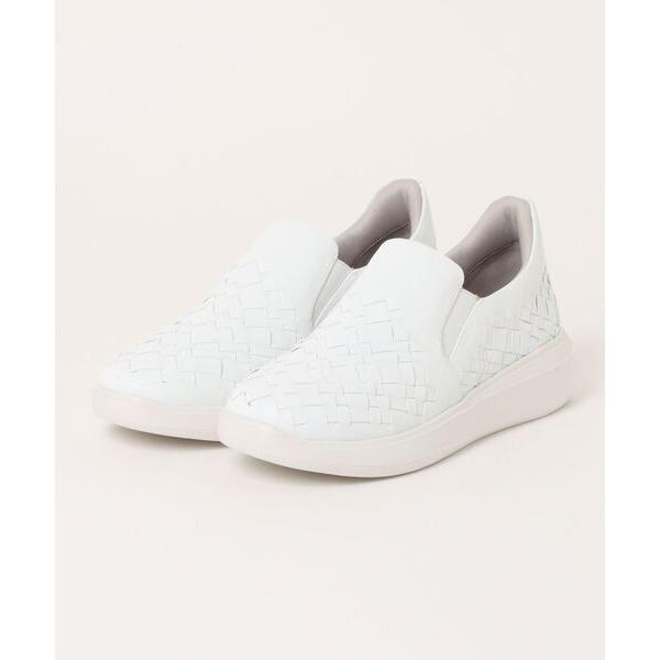 スニーカー メッシュスリッポンスニーカー レディース