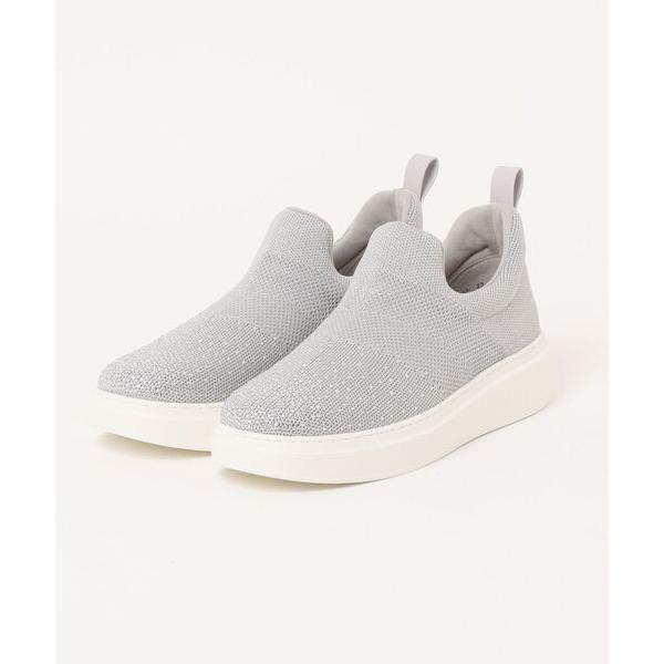 スニーカー ストレッチニットスリッポンスニーカー レディース