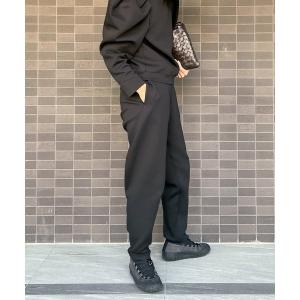 スウェットパンツ ジャージ テーパードパンツ レディース