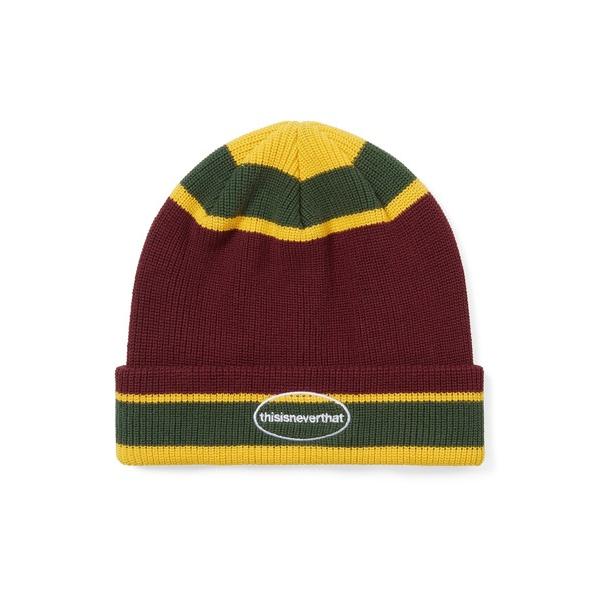 ニット帽 ニットキャップ メンズ E/T-Logo Multi Striped Beanie メンズ...