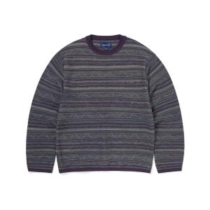 セーター ニット Pattern Knit Crew メンズ レディース