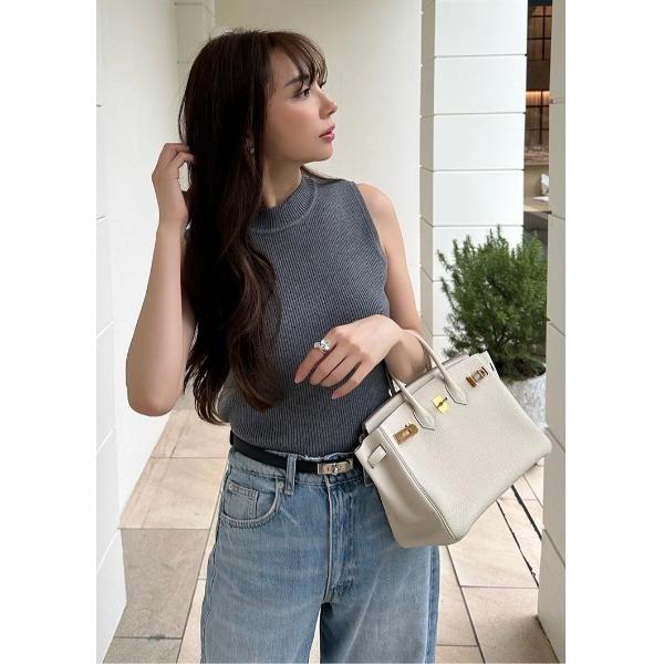 ニット セーター LD sleeveless knit top レディース