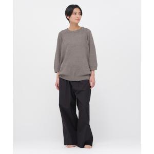 パンツ COTTON LINEN POPLIN レディース