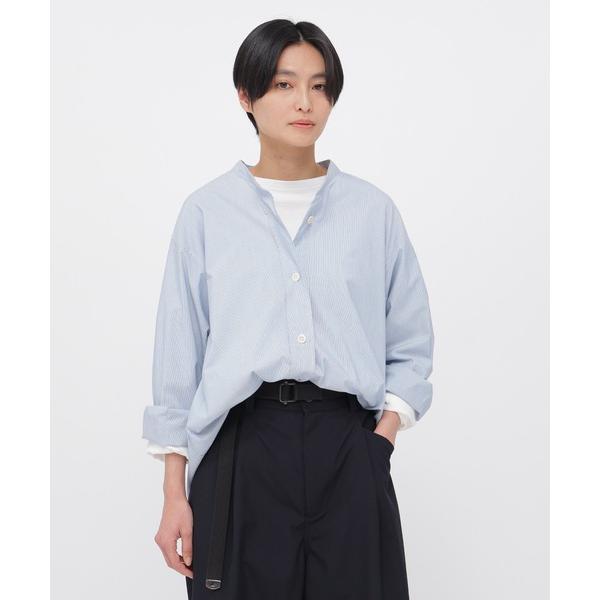 ブラウス シャツ WORN COTTON HAIRLINE STRIPE レディース