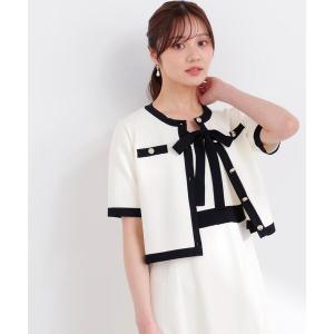 CELFORD（セルフォード） フラワー刺繍カーディガン cwnd261031