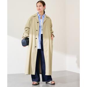 ステンカラーコート コート JANE SMITH/ジェーンスミス NYLON TWILL BALMACANコート レディース