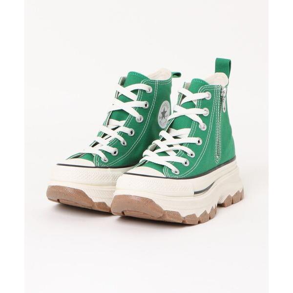 「CONVERSE」 ハイカットスニーカー 27cm グリーン メンズ