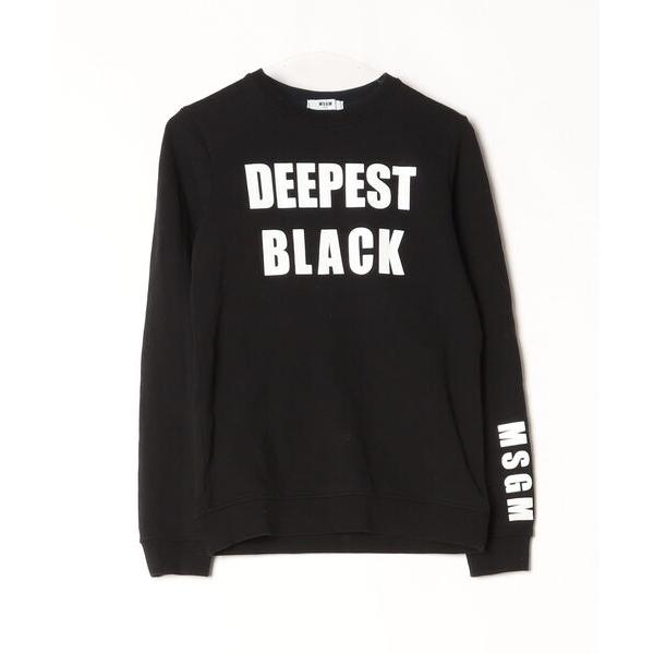 「MSGM」 スウェットカットソー - ブラック レディース